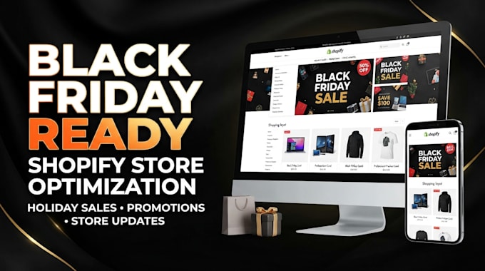 optimize your shopify store for black friday sales