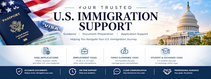 review and prepare your US visa application documents and supporting evidence