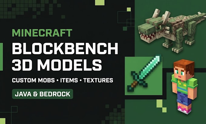 make high quality minecraft models in blockbench