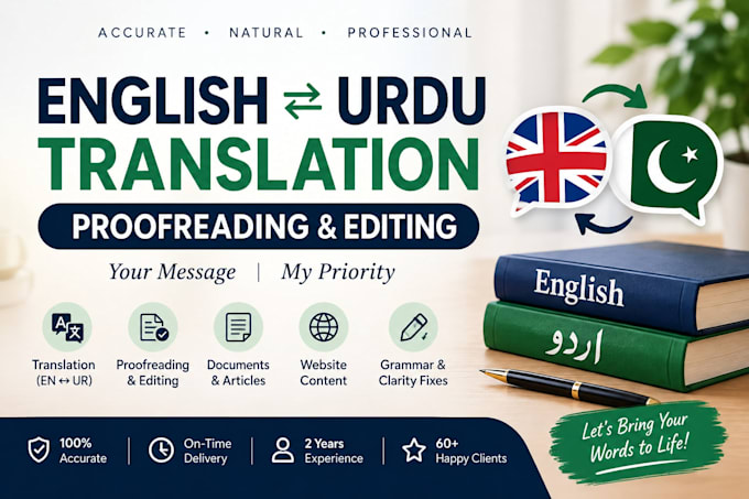 do english to urdu website translation