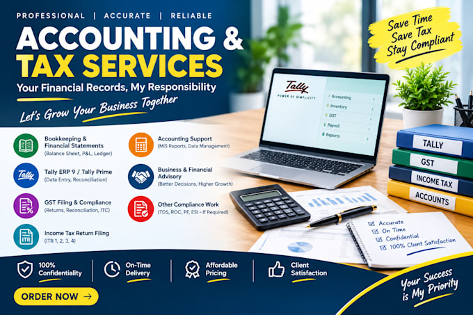 manage tally prime accounting and gst records