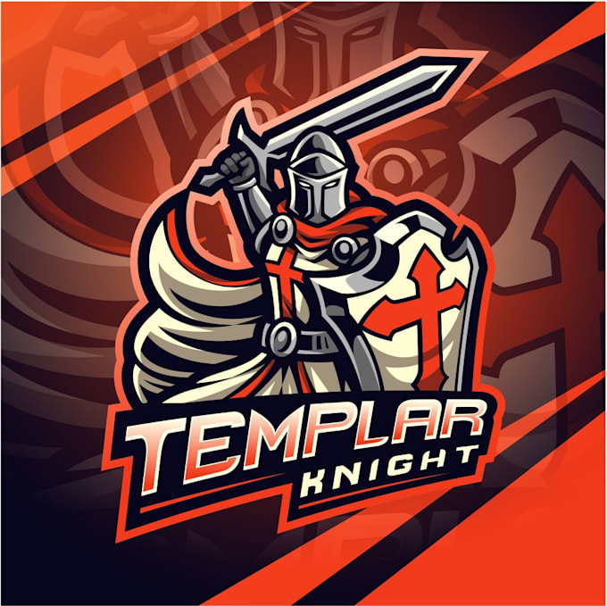design a high quality modern knight logo