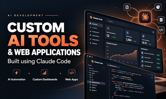 build custom ai tools and web applications using claude code