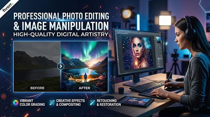 do professional e commerce product photo editing