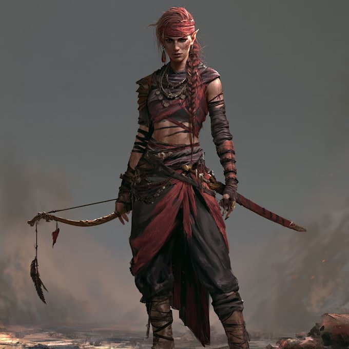 character art and dnd character art