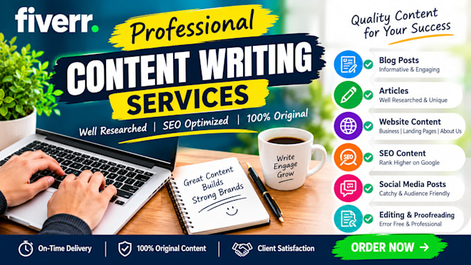 do web research and write seo blog posts and articles