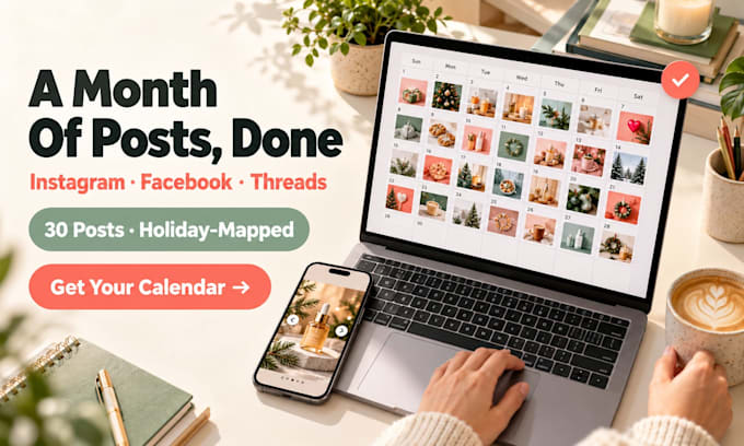 create and schedule instagram, facebook and threads posts for your store