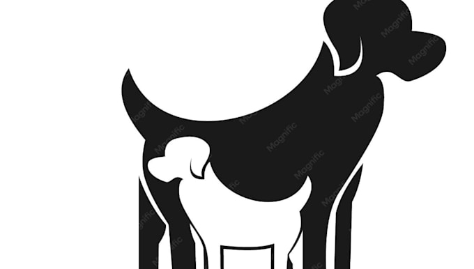 design custom pet logo design dog, cat, animal