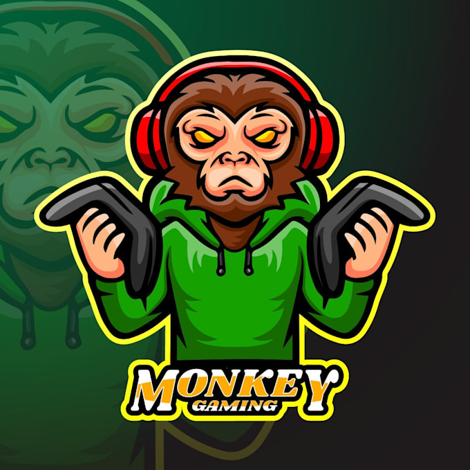 design unique creative monkey logo