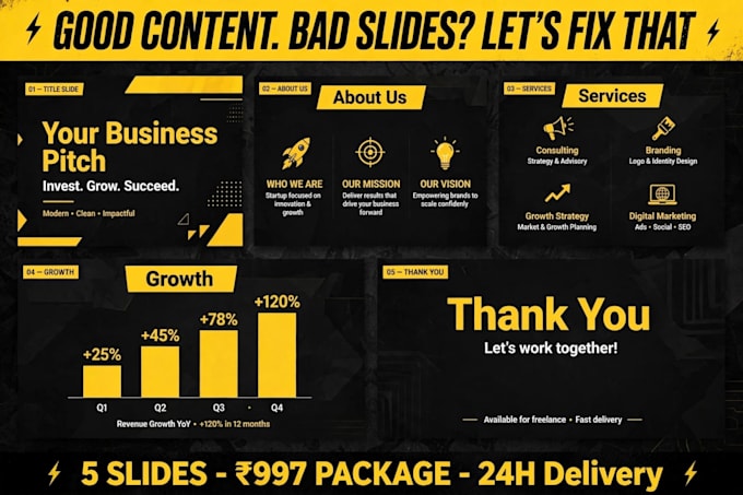 design modern powerpoint presentation with canva slides