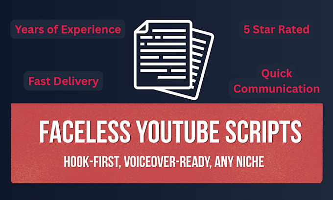 write engaging scripts for your faceless youtube channel