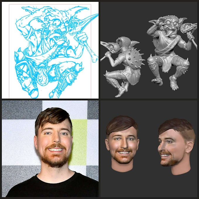 create a custom 3d model for 3d printing