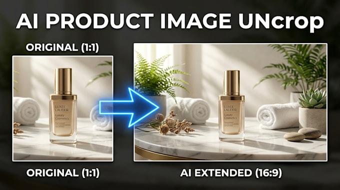 extend, uncrop, and resize your images using ai generative fill
