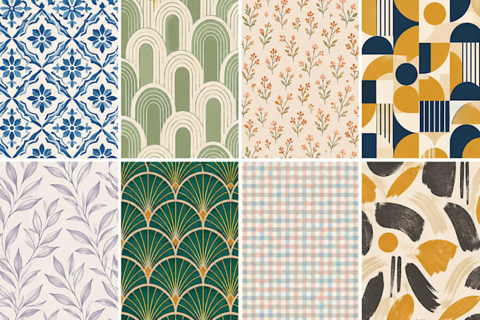 design unique wallpaper and home decor patterns
