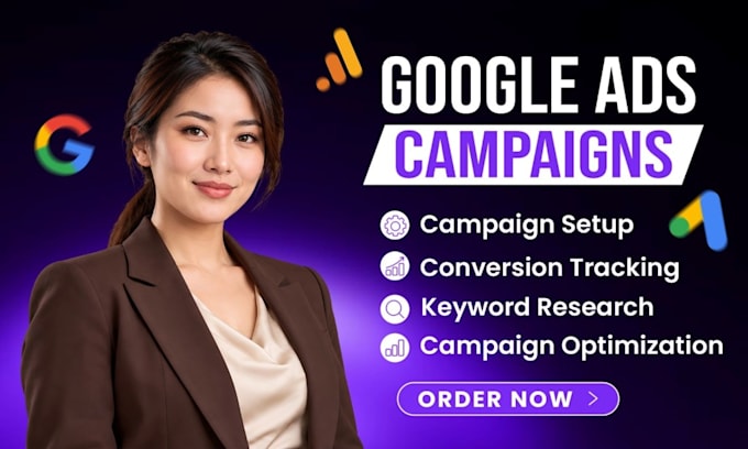 setup and manage your google ads adwords campaigns or audit se