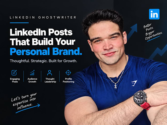 ghostwrite linkedin thought leadership content for ai search