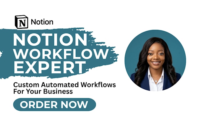 build custom automated notion workflow for your business