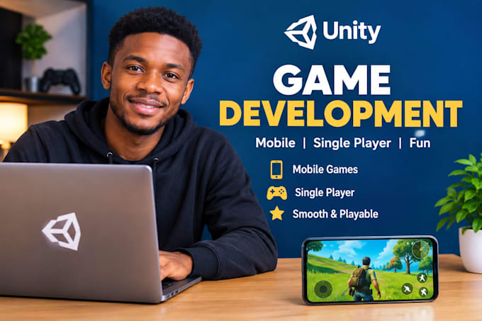 build unity game development, mobile game development, single player game