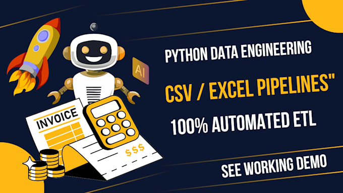 build automated python etl pipeline and clean csv data