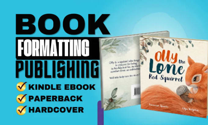 format childrens books for amazon KDP and print