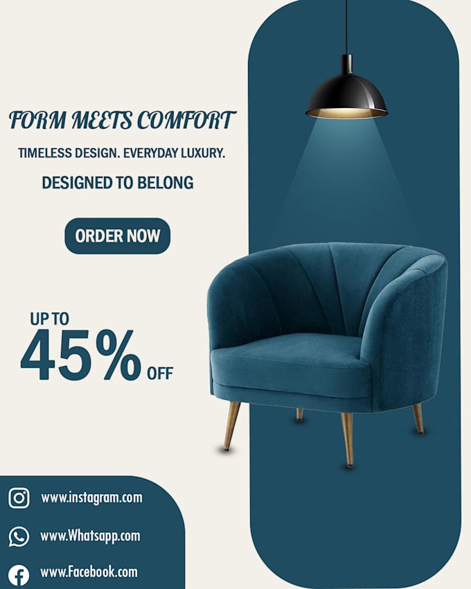 design professional product advertising posters