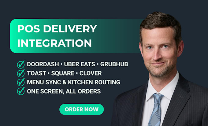 do pos delivery integration for toast, square, or clover