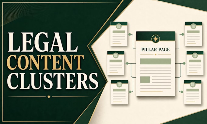 create authority legal content clusters and pillar pages