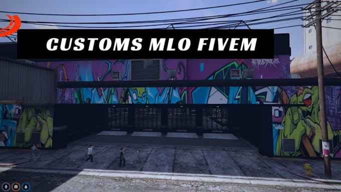 fivem mlo interior, glowing 3d , logo , retexture, props