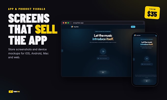 design app store screenshots and product visuals that convert