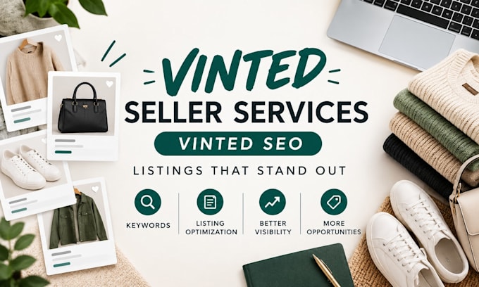 optimize vinted listings with SEO titles descriptions, automation workflows