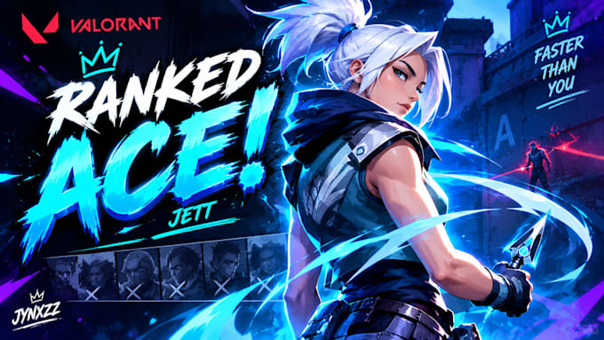 design professional gaming thumbnails for youtube