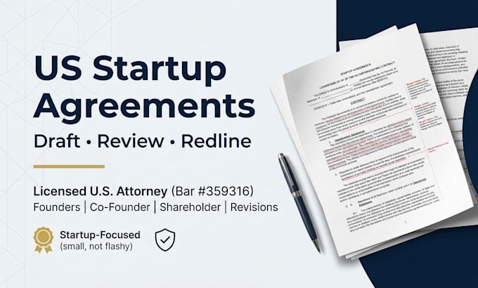 review and revise your startup founders agreement