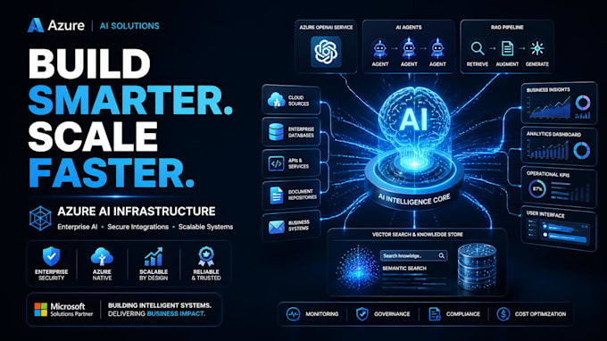 build azure openai rag chatbots, ai agents and azure ai infrastructure