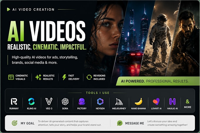 create realistic ai video and ai animation videos