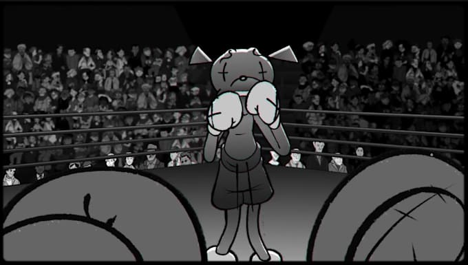 do 2d rubber hose animation, vintage 1930s cartoon, cuphead style animation
