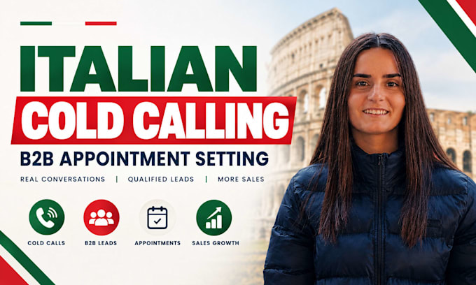 do native italian cold calling b2b lead generation and appointment setting