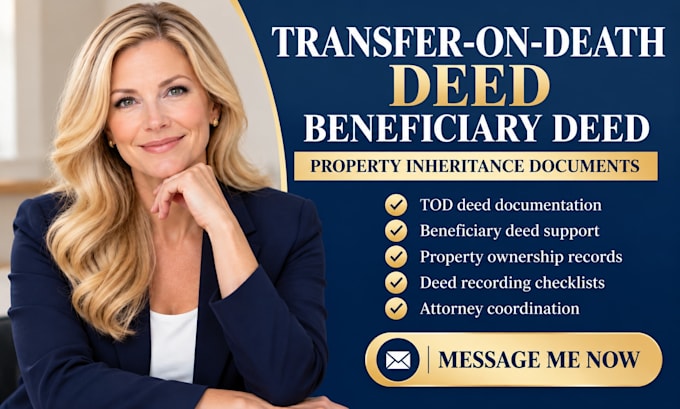 draft transfer on death deed, beneficiary deed and property documents