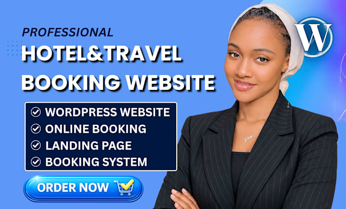 design a wordpress hotel booking and tour website