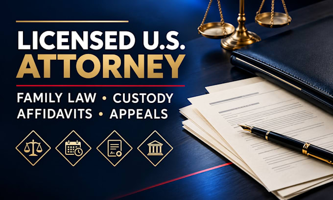 draft family court affidavits and declarations