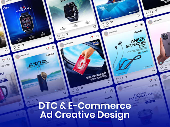 design static meta ad creatives for dtc brands
