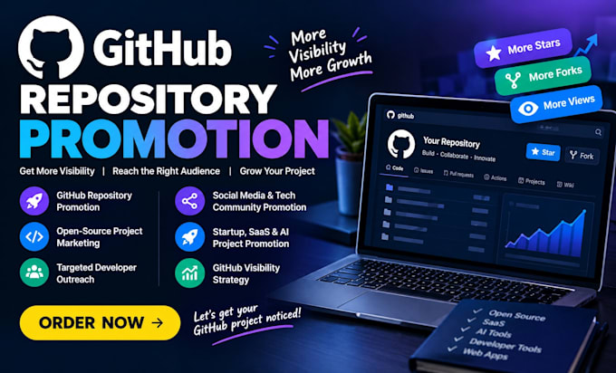 do organic github promotion