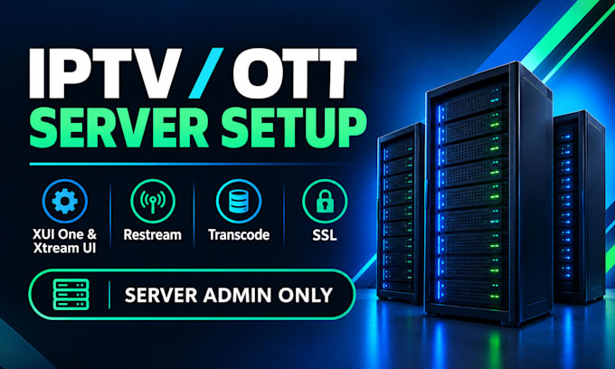 set up your media server, live streaming and vod stack