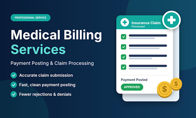 do medical billing, payment posting and claim processing