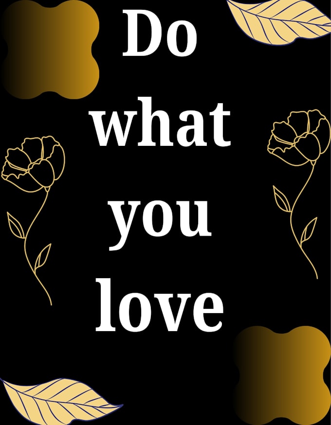 design modern typography and motivational poster