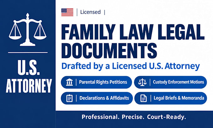draft a professional family court declaration or affidavit for your case