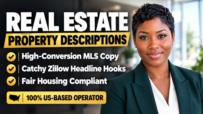 write a compelling real estate property description for your mls listing