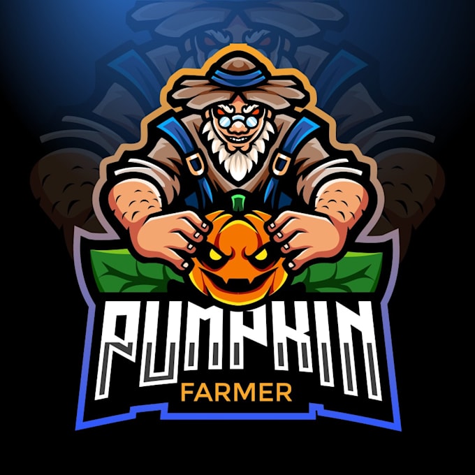 design original attractive pumpkin logo