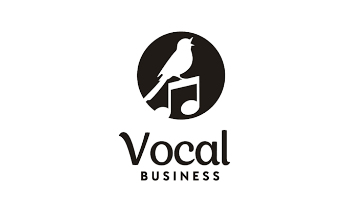 design a professional vocal lessons logo for your brand