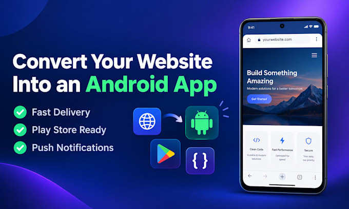 convert your website into a professional android app