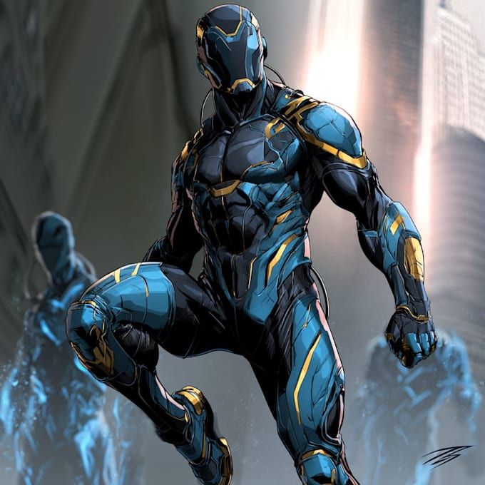 your comic book character